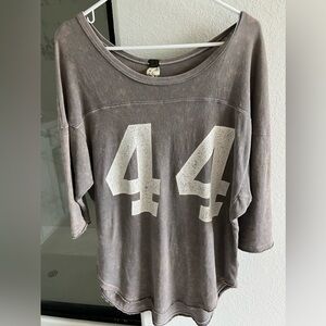 Free People Touchdown Tee